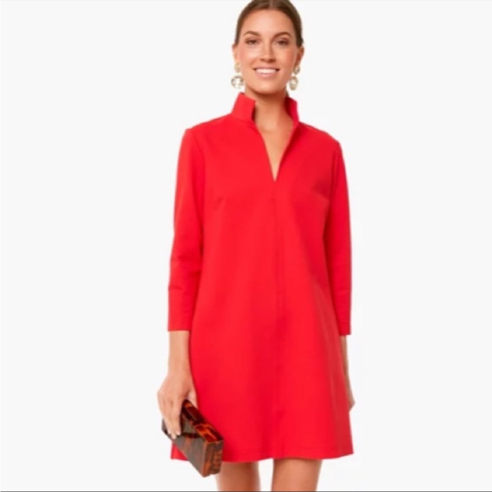 Tuckernuck Poppy Red Ponte Clifton Dress Size M - NWT